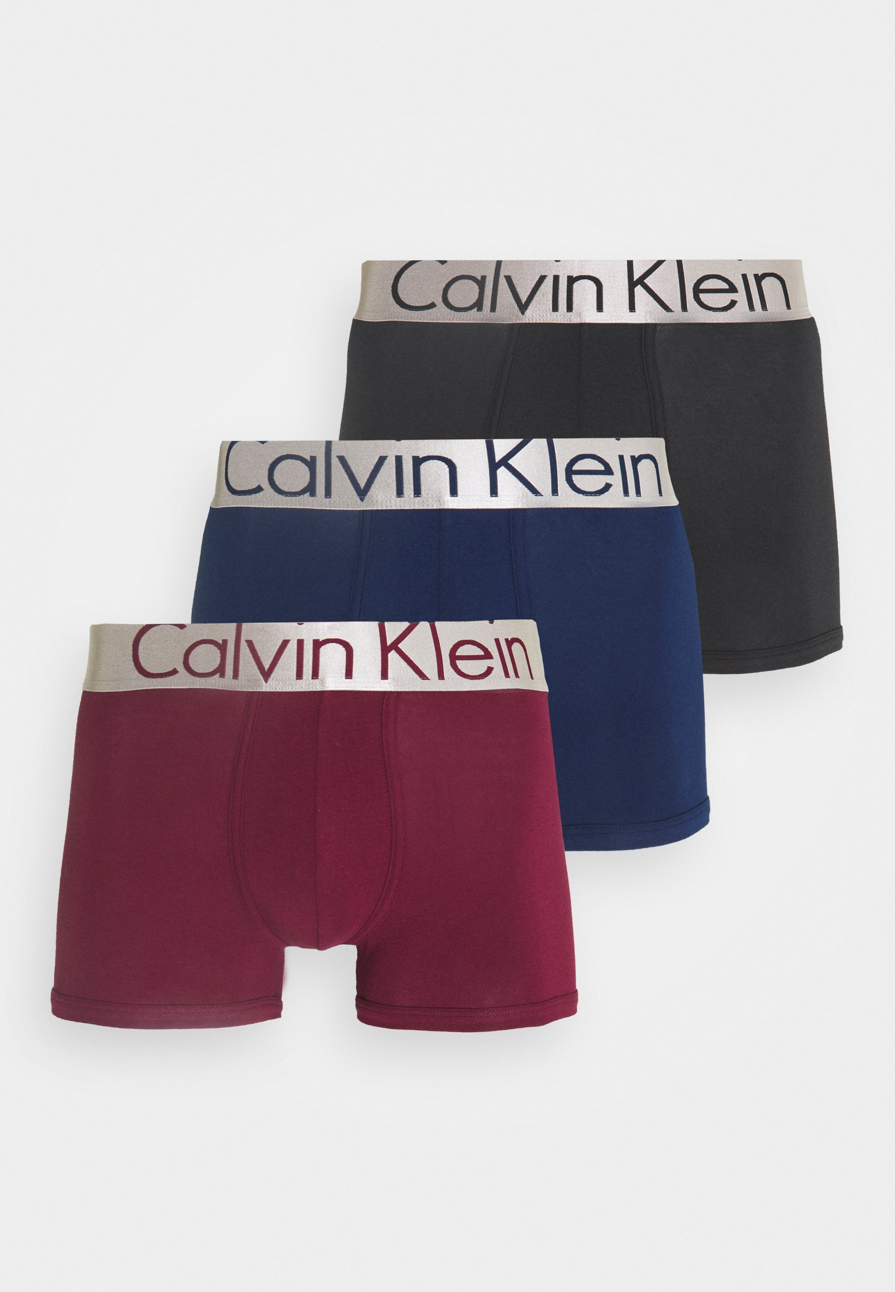 Calvin Klein Underwear STEEL TRUNK 3 PACK - Onderbroeken - blue/blauw -  Zalando.nl