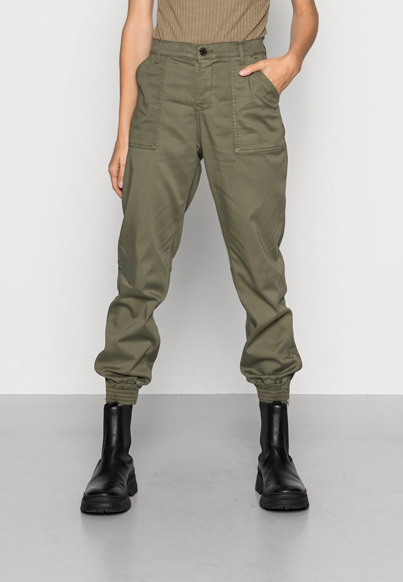 Replay Stoffhose - olive