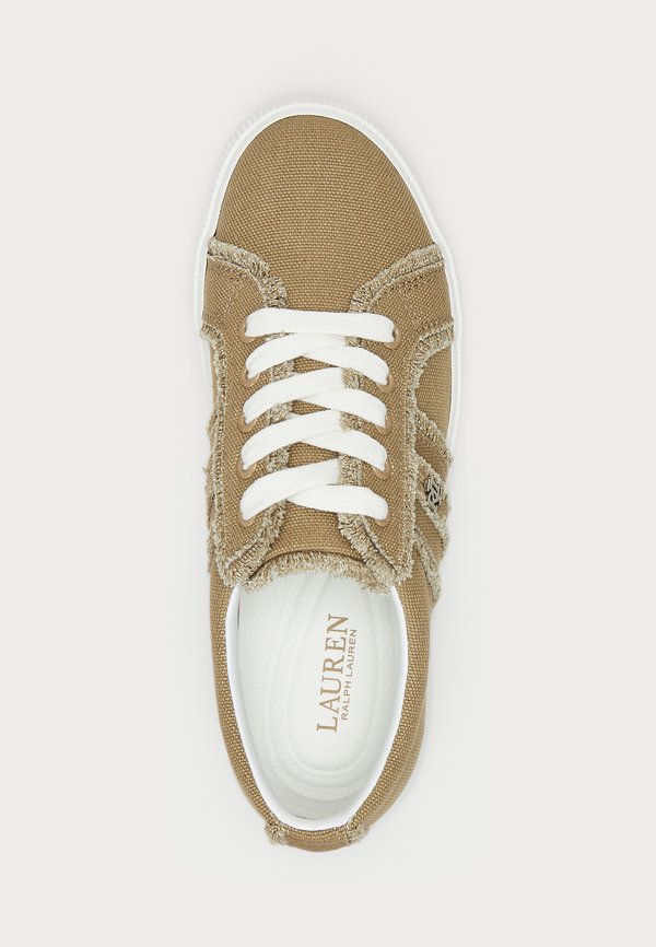 JANSON FRAYED CANVAS SNEAKER - Trainers - hunter olive4