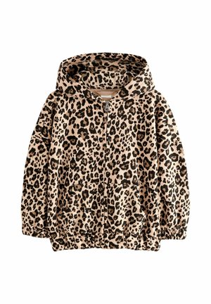 Next REGULAR FIT  - Zip-up sweatshirt - neutral animal