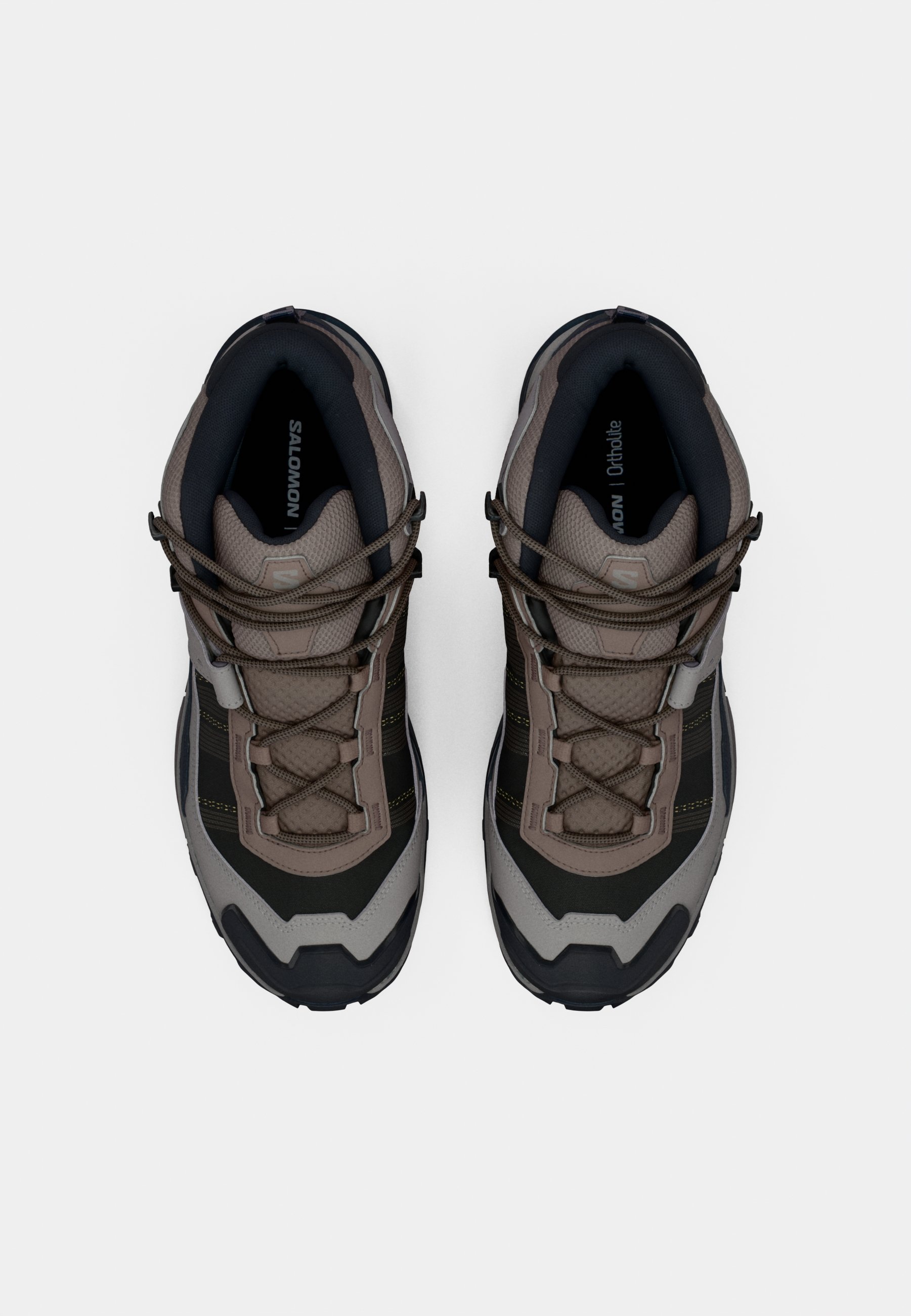 Salomon X ULTRA 5 MID GTX - Zapatillas de senderismo - iron/dark
