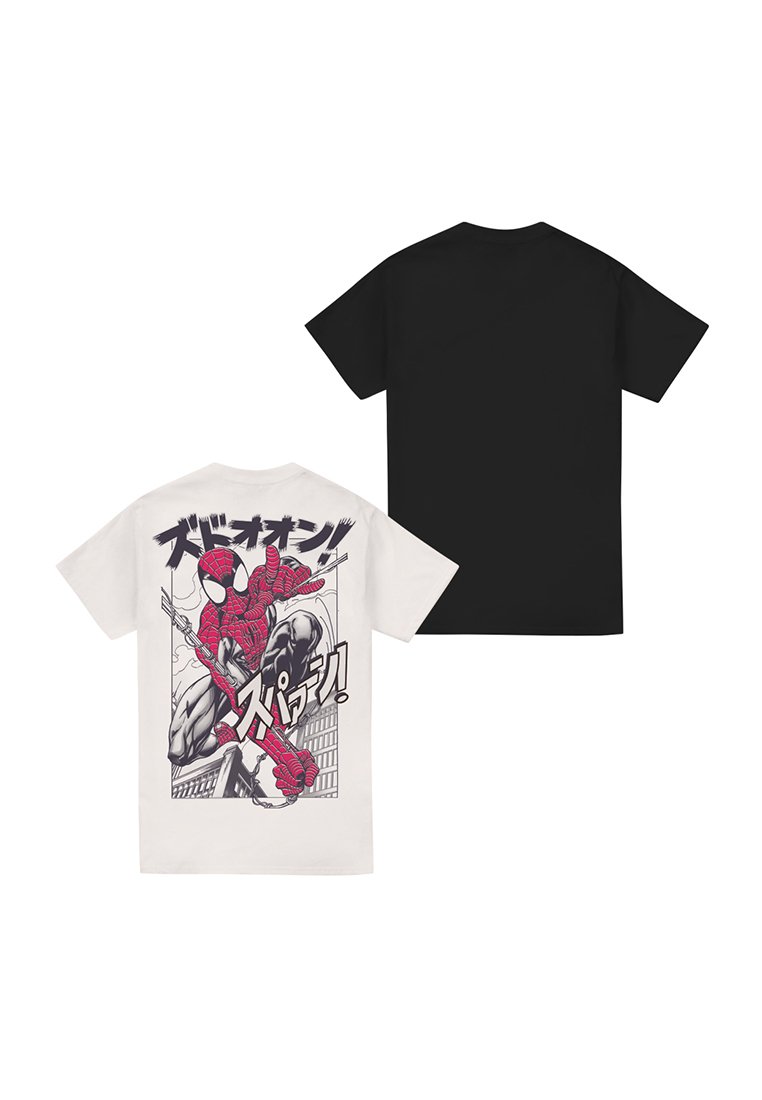 Marvel T-shirt print zwart Marvel T-shirt print zwart