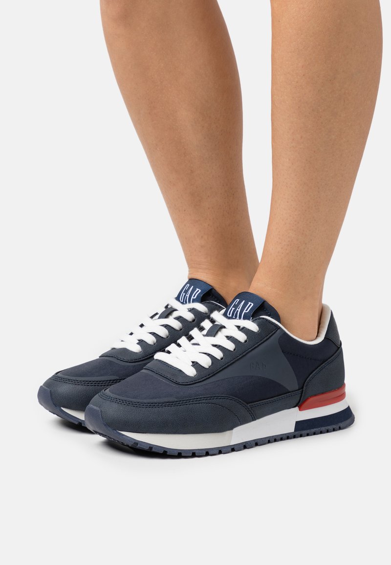Sneakers New York - Scarpe Uomo/Ethic - Suola In Gomma, Tomala In EVA, Chiusura Stringata, Nero - 2