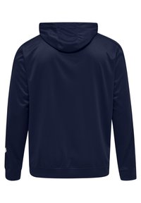 Hummel HMLPROMO POLY HOODIE - Felpa con cappuccio - marine