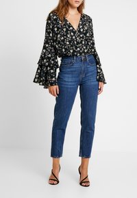 Even&Odd Relaxed fit jeans - dark-blue denim