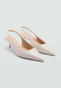 Mango Pantofi clasici cu toc - off-white