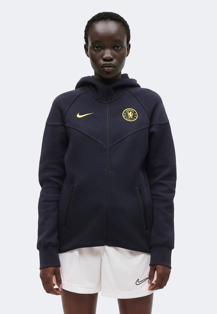 Nike CFC - Sudadera con cremallera - pitch blue/midwest gold-coloured