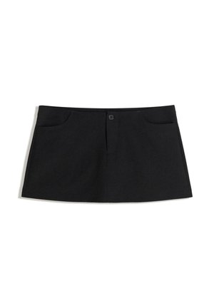 TAILORED-FIT - A-linjekjol - black