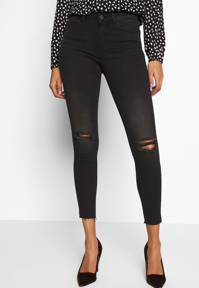NMLUCY - Jeans Skinny Fit - black denim