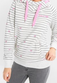 ONLY Jersey con capucha - mottled beige