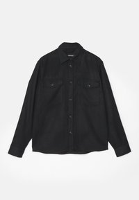 FLAT OVER - Camicia - black