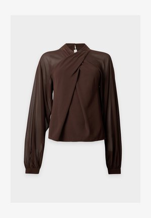 Anna Field by Zalando, CHIFFON BLOUSE - Blouse - molé