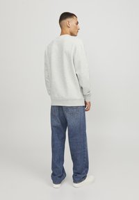 Jack & Jones JORVESTERBRO CREW NECK - Pusa - white melange