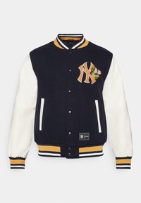 MLB NEW YORK YANKEES FLORAL VARSITY JACKET - Equipación de clubes - dark blue