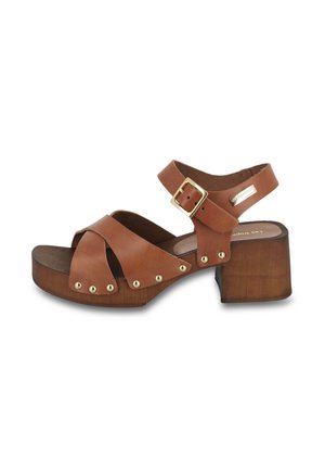 PAOLITA - Sandales à plateforme - caramel