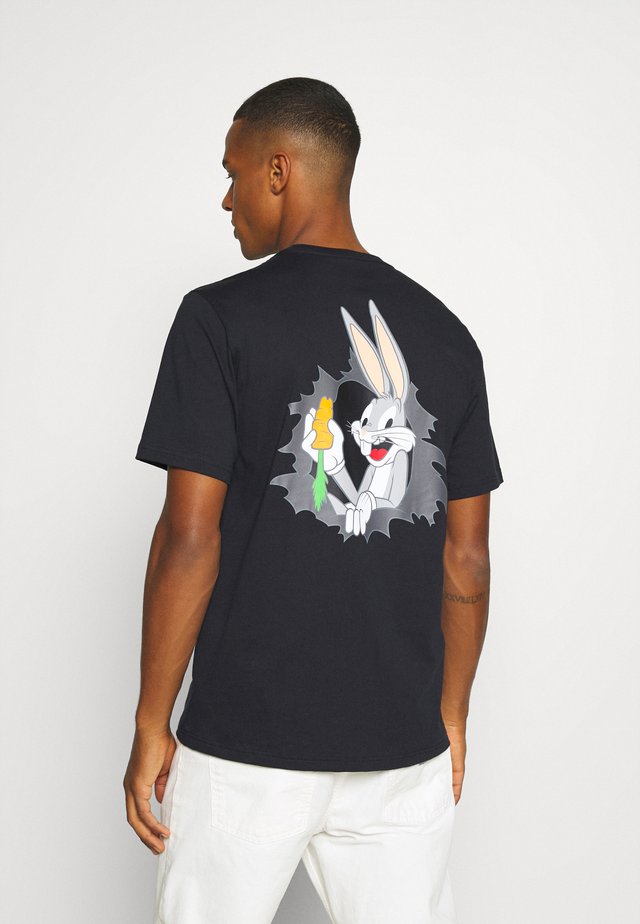 BUGS BUNNY FASHION TEE - T-shirts med print - black