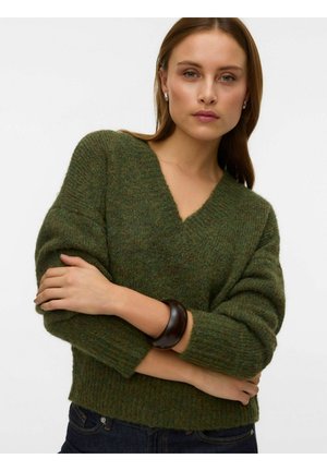 VMLUA  - Strickpullover - pesto