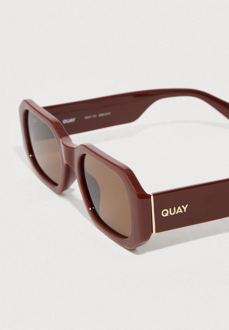 QUAY AUSTRALIA HYPED UP - Sunglasses - dahlia/brown/brown  display picture 1