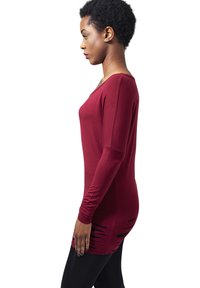 Urban Classics LADIES CUTTED VISCOSE L/S TEE - Bluzka z długim rękawem