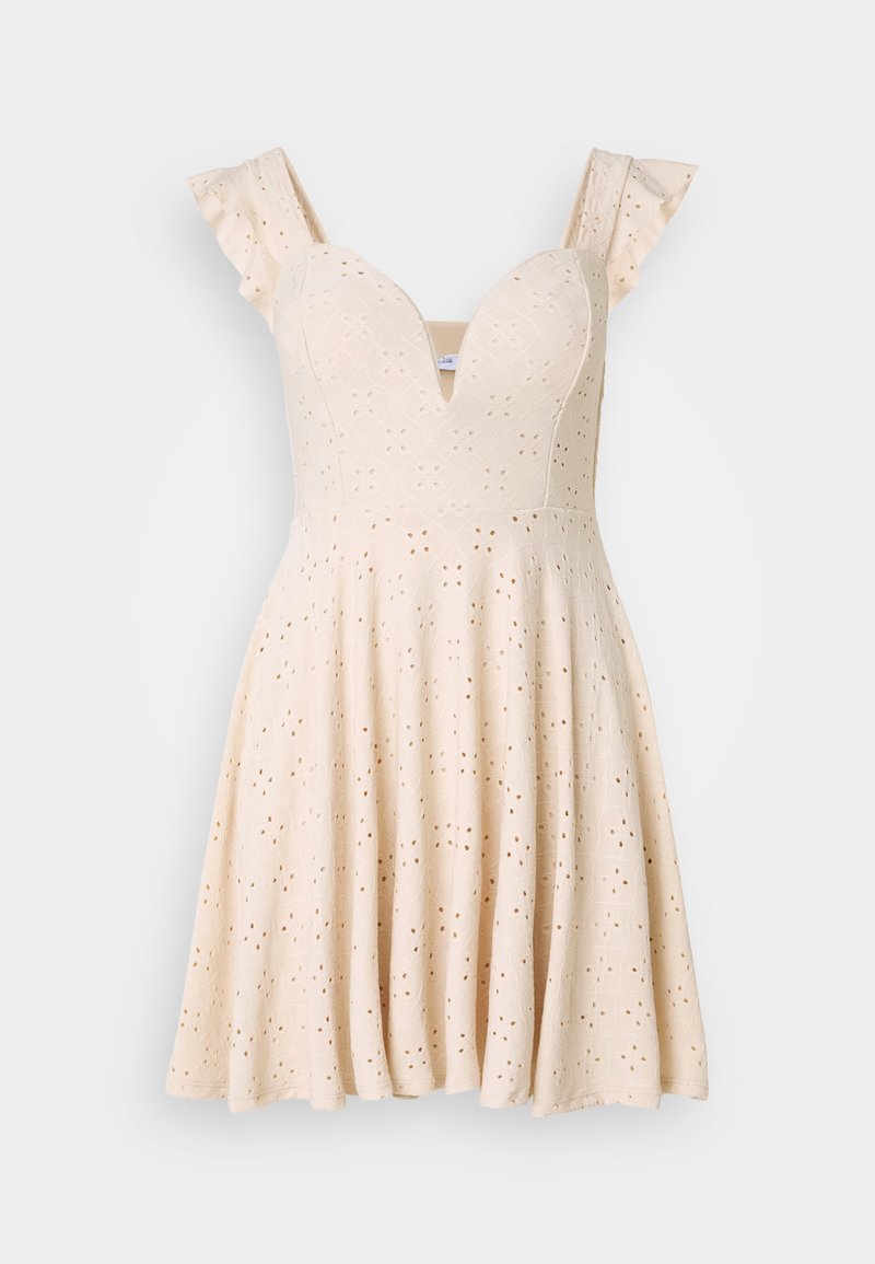 WAL G PETITE Jerseyjurk crème