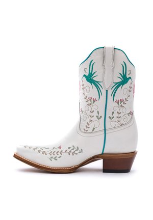 Cowboy-/Bikerstiefelette - white