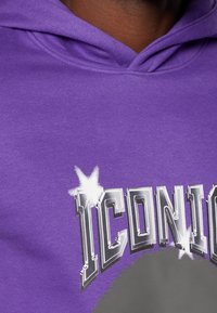YOURTURN Jersey con capucha - dark purple