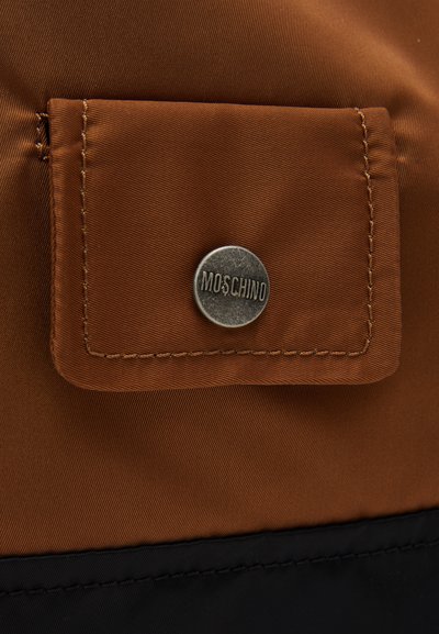 MOSCHINO BORSA TRACOLLA UNISEX - Veľká kabelka - fantasia nero
