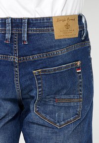 Koroshi STRETCH - Traperice ravnih nogavica - azul