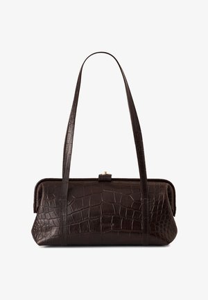 BALAGAN, RUFINA - Bolso de mano - brown croco