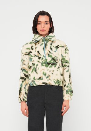 BARRA HALF ZIP - Pulover iz flisa - whitecap