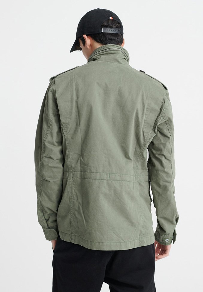 superdry field jacket olive