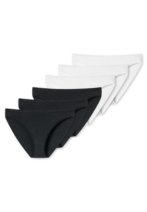 6 PACK BASIC - Slip - schwarz   weiß