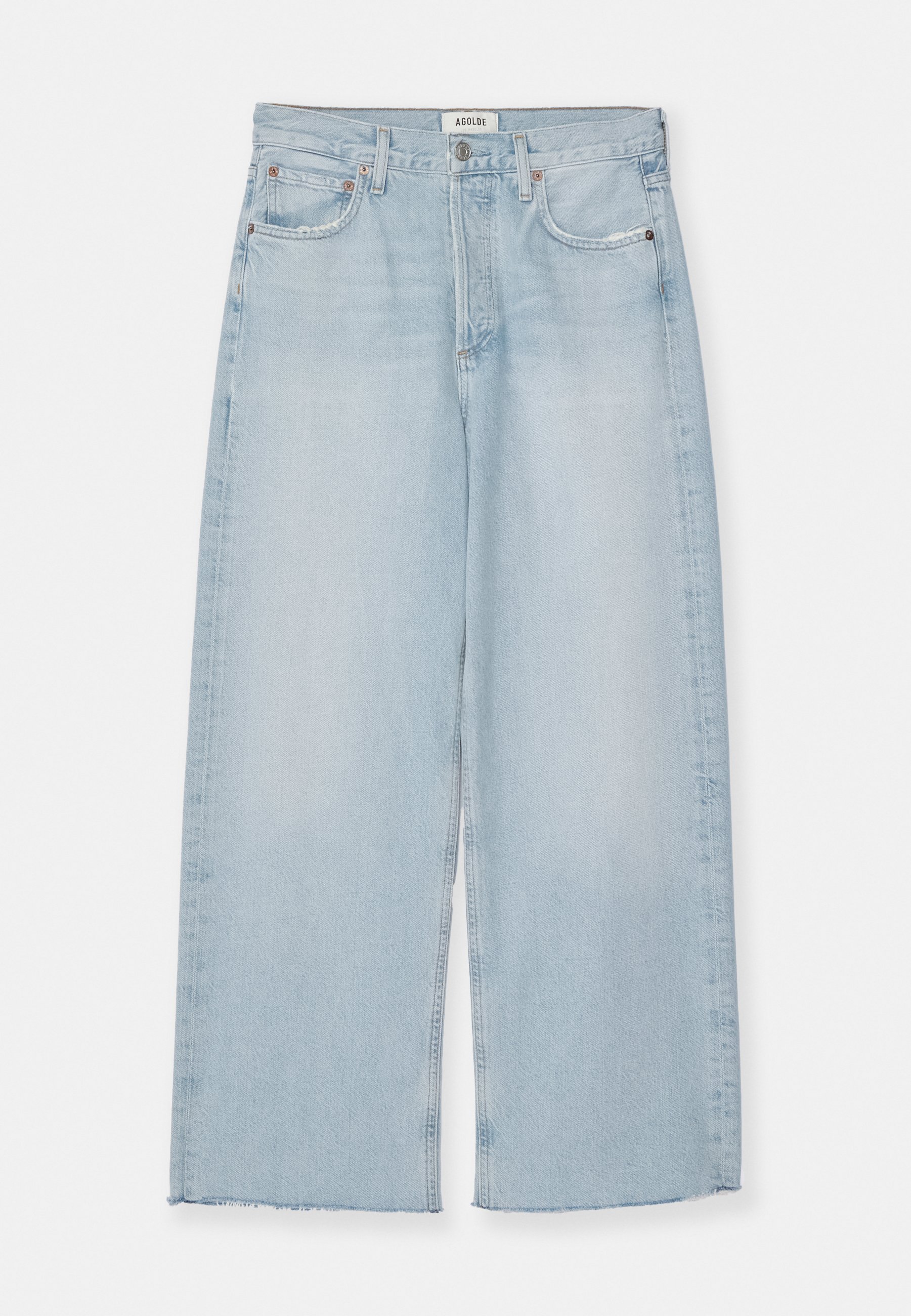 Agolde REN - Straight leg jeans - blue denim/blue denim
