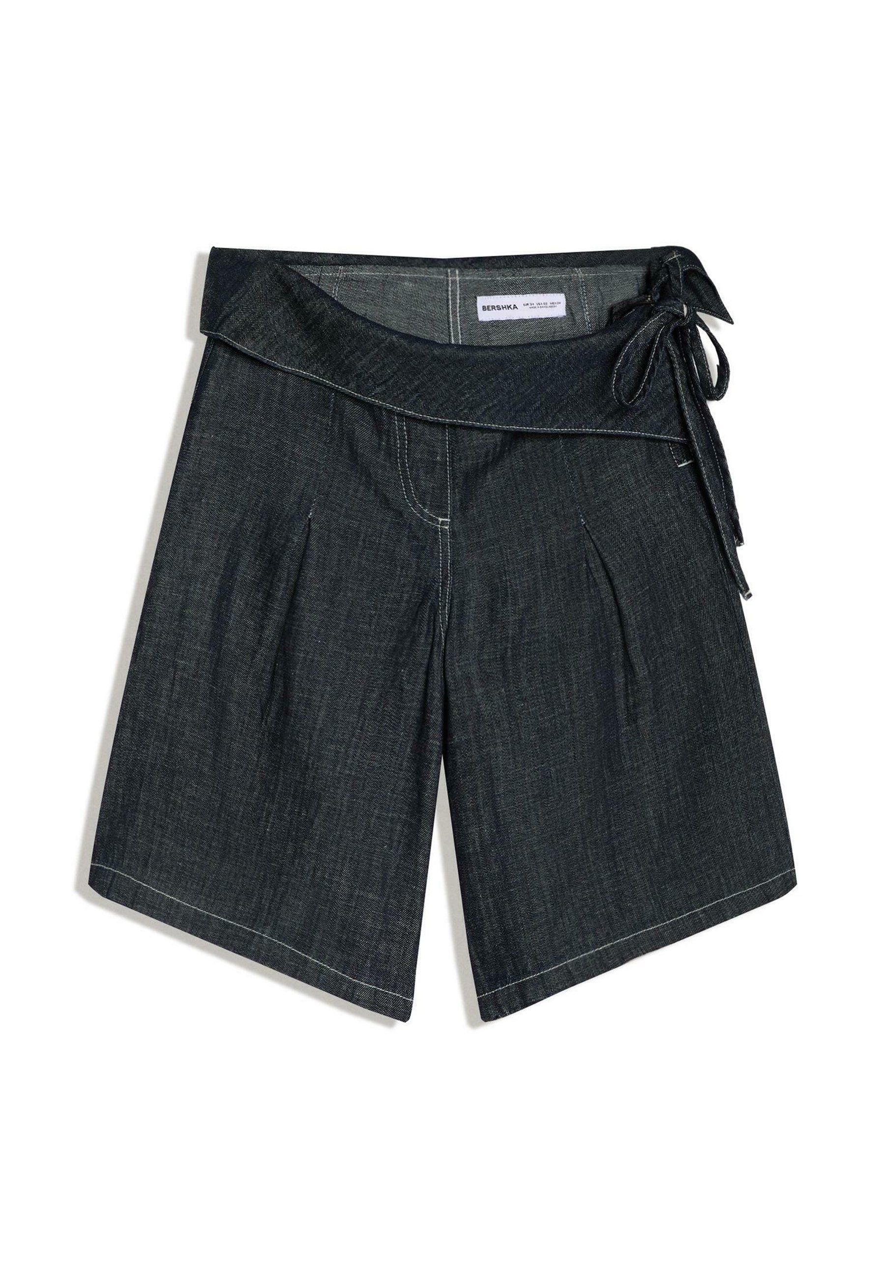 Royal Blue Denim Shorts