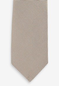 Next TEXTURED WEDDING - Stropdas - neutral brown