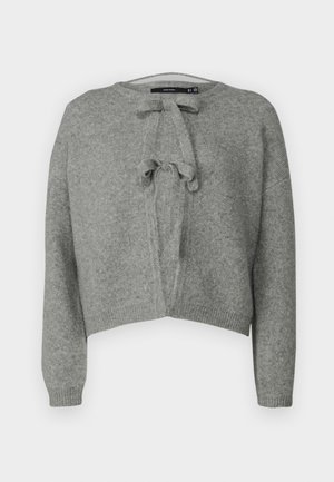 Vero Moda O NECK - Gilet - medium grey