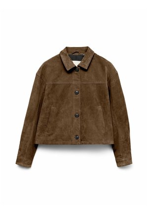 Vero Moda, Veste en cuir - chocolate chip