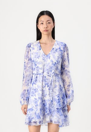 ONLY ONLMIRIAM LAYERED DRESS  - Day dress - bel air blue