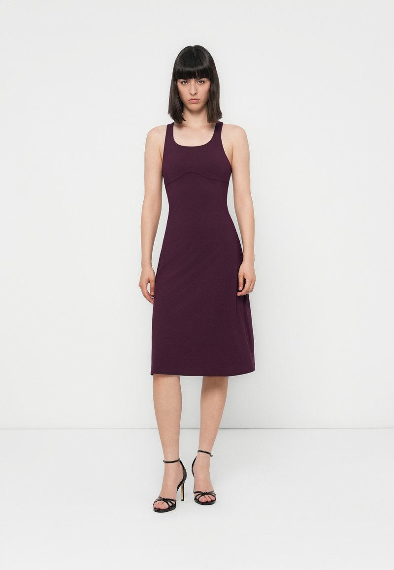 PATRIZIA PEPE Jerseyjurk donkerpaars