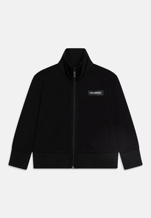 KARL LAGERFELD KIDS Sweat zippé - black