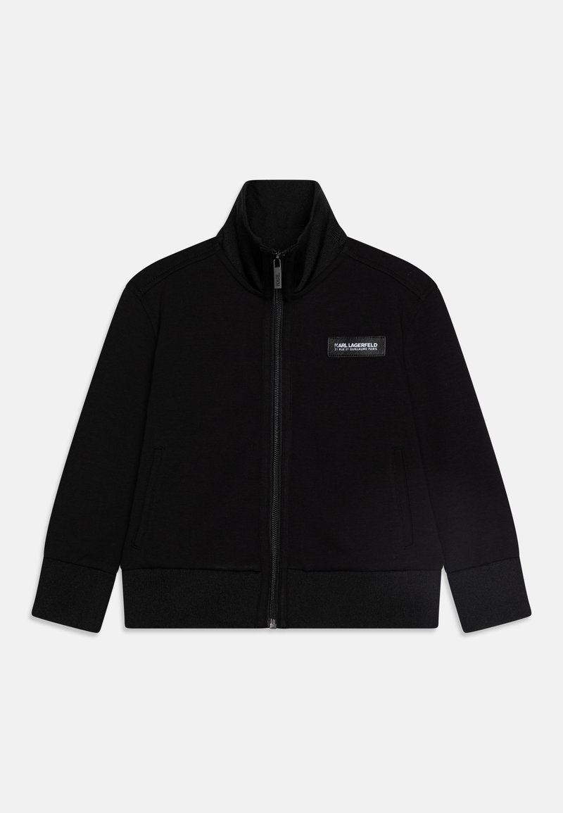 KARL LAGERFELD KIDS Sweat zippé - black