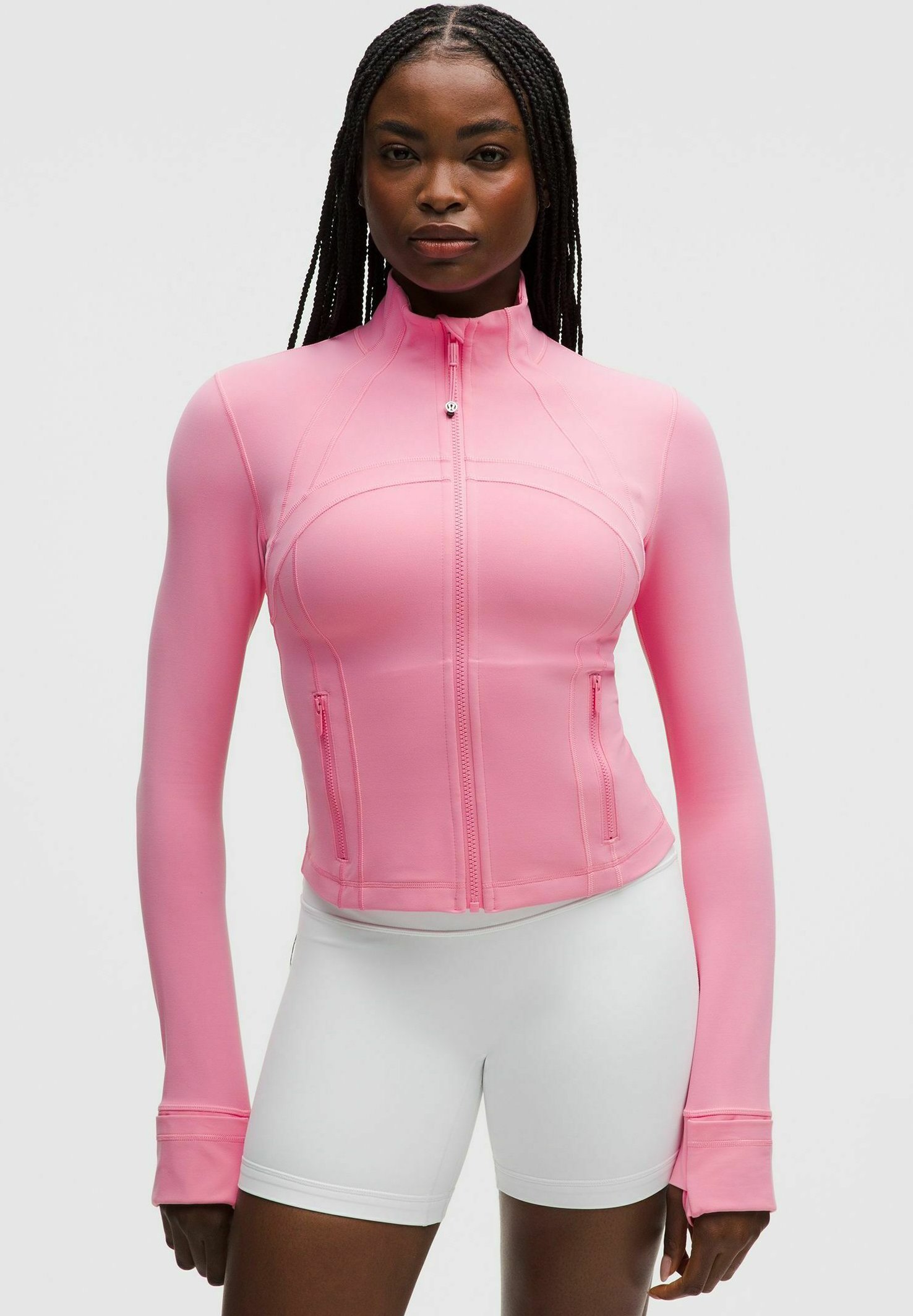 lululemon DEFINE CROPPED NULU™ - Training jacket - candy cloud