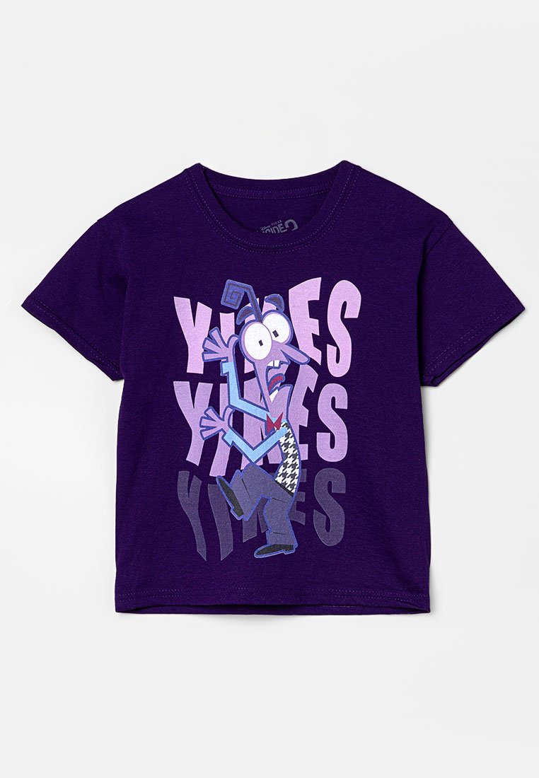 Disney T-shirt print paars