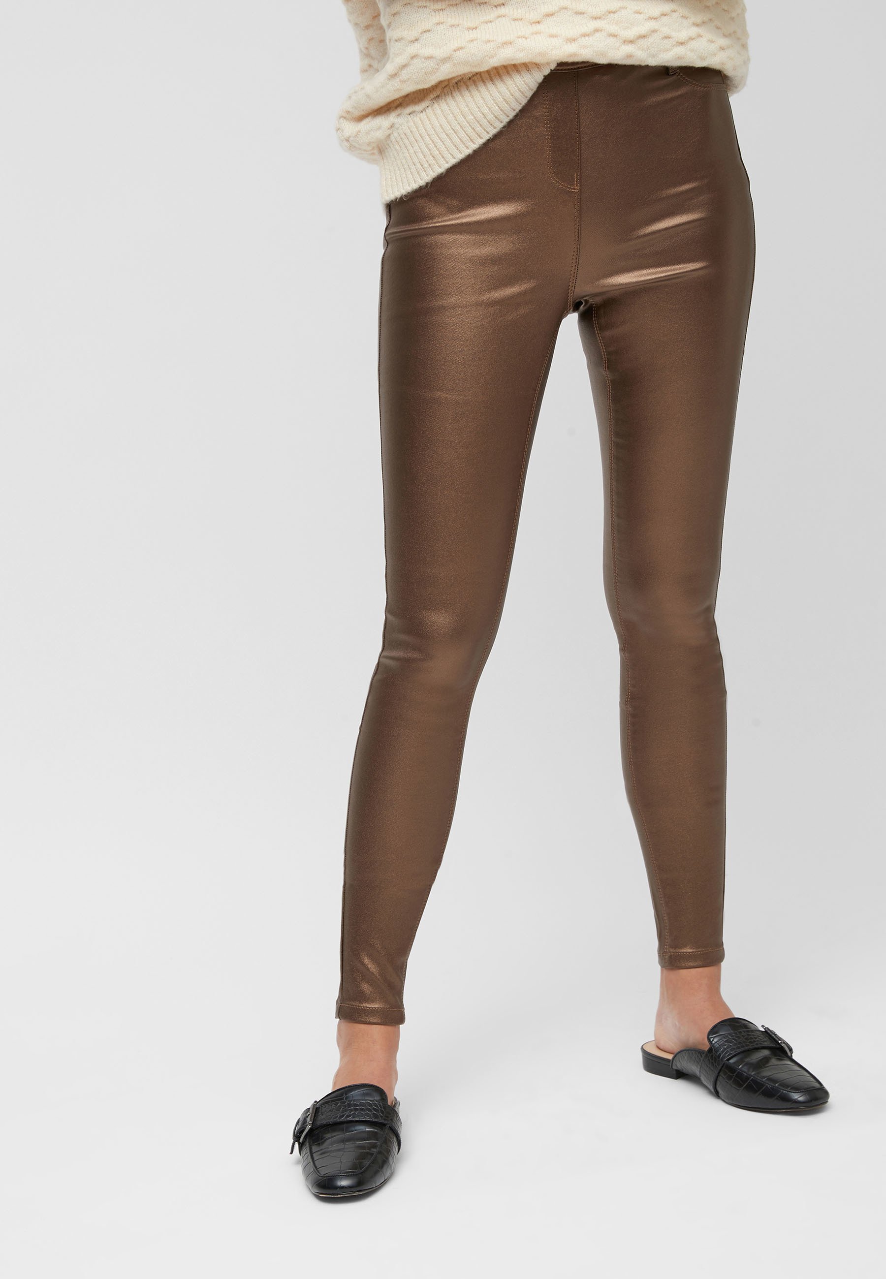 Next PULL ON COATED - Leggings - Hosen 