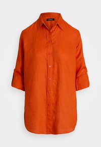TISSUE LINEN SHIRT - Skjorte - orange