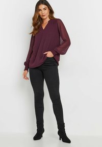 Long Tall Sally DOBBY SPOT - Bluse - red