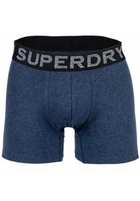 Superdry & Co 3ER PACK - LOGOBUND  - Calzoncillos - blau