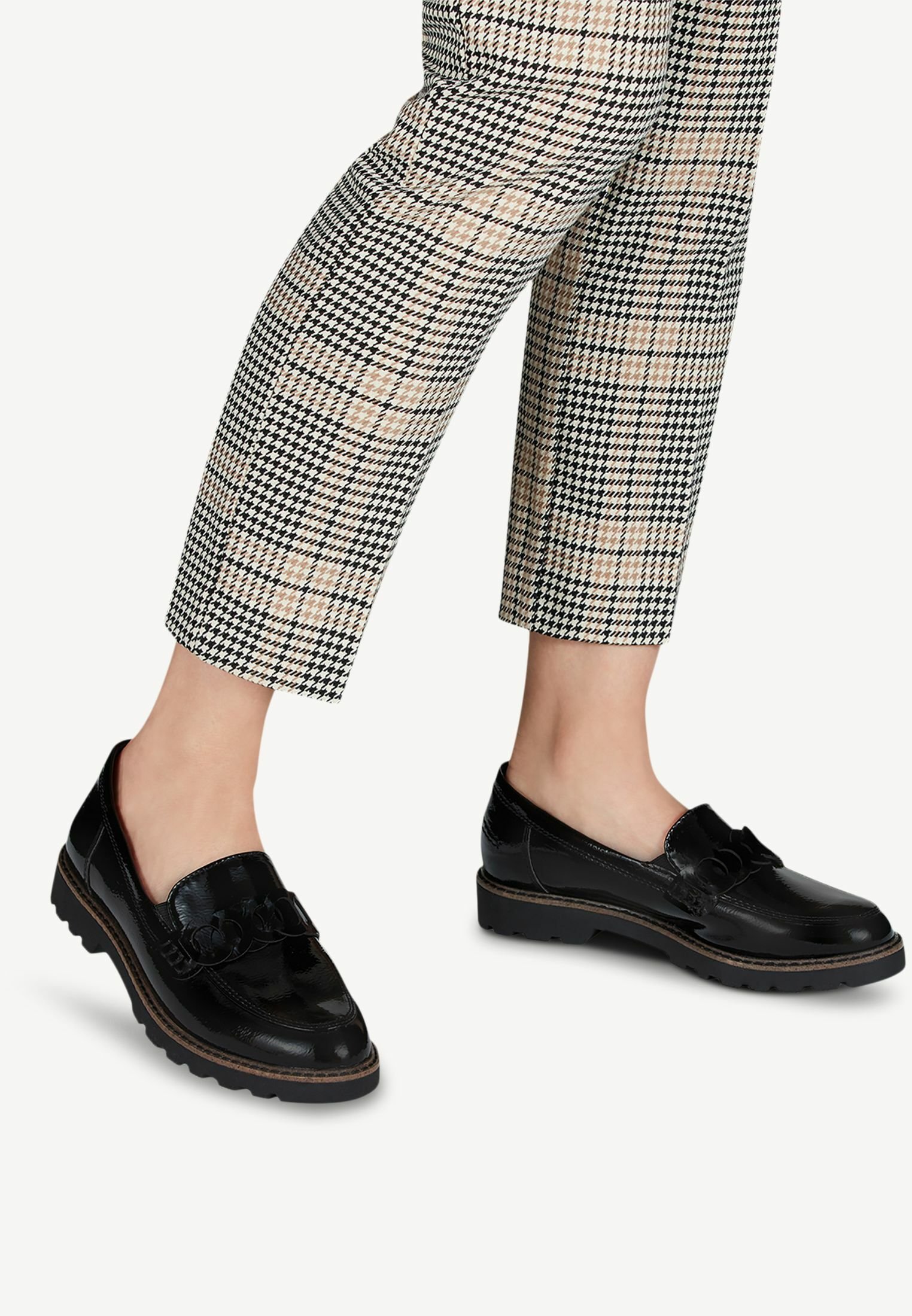 Tamaris Instappers - black patent/Zwart - Zalando.nl