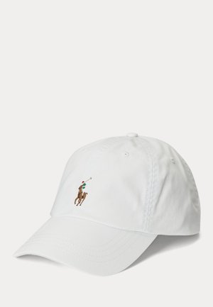 Polo Ralph Lauren, STRETCH-COTTON TWILL BALL CAP - Pet - deckwash white