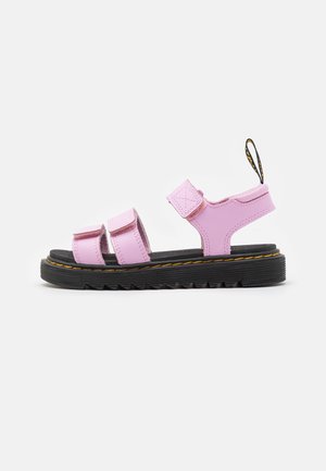 Dr. Martens KLAIRE UNISEX - Páskové sandály - pale pink